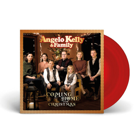 Coming Home For Christmas von Angelo Kelly & Family - Limitierte Transparent-Rote Gatefold 180g Vinyl LP jetzt im Ich find Schlager toll Store