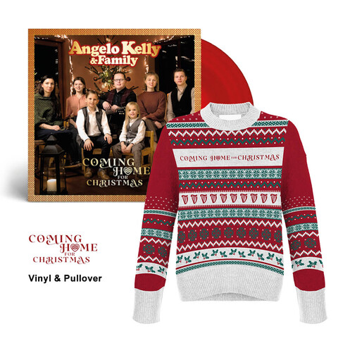 Coming Home For Christmas von Angelo Kelly & Family - LP + Weihnachtspulli jetzt im Ich find Schlager toll Store