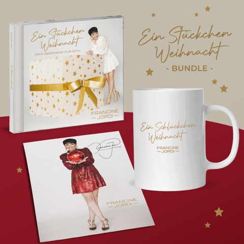 Ein Stückchen Weihnacht (Mein Geschenk Für Dich) von Francine Jordi - Exklusives Limitiertes CD-Bundle jetzt im Ich find Schlager toll Store