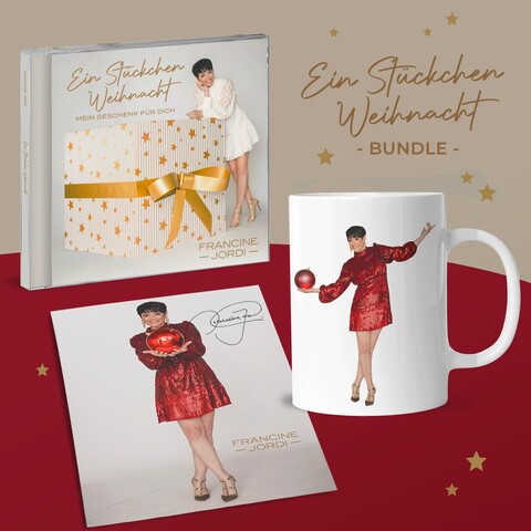 Ein Stückchen Weihnacht (Mein Geschenk Für Dich) von Francine Jordi - Exklusives Limitiertes CD-Bundle jetzt im Ich find Schlager toll Store