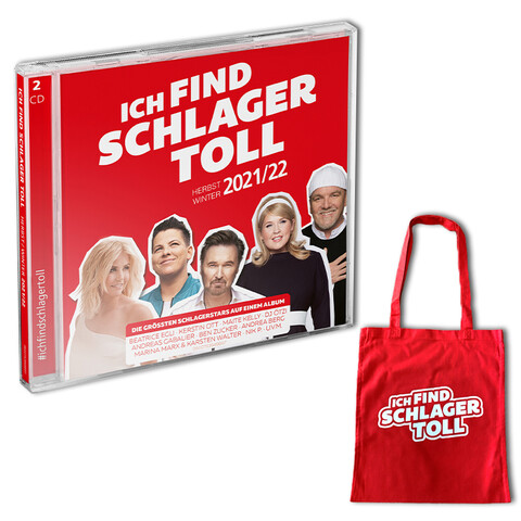 Ich find Schlager toll - Herbst/Winter 2021/22 von Ich find Schlager toll - 2CD + Jutetasche jetzt im Ich find Schlager toll Store