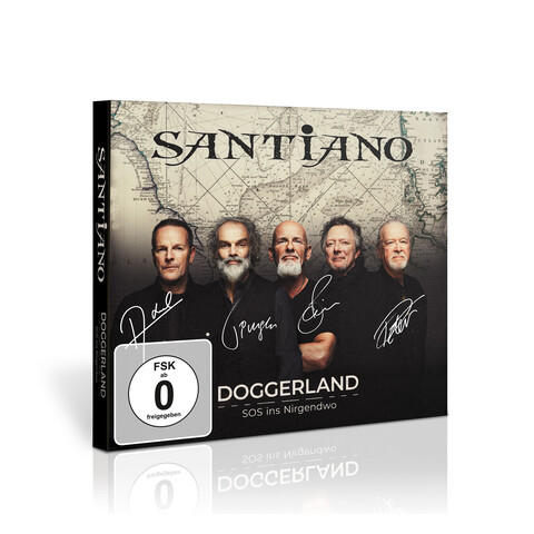 Doggerland - SOS ins Nirgendwo von Santiano - Handsignierte Limitierte Deluxe CD+DVD+BLURAY jetzt im Ich find Schlager toll Store
